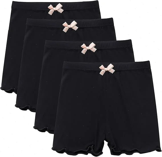 Girls Dance Shorts For Play Safety Pants Under Dress Skirt