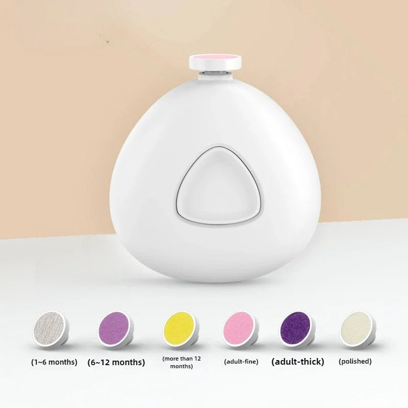 Electric Baby Nail Trimmer for Newborns and Infants Manicure Kit