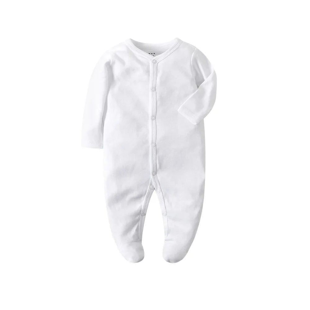 Baby Bodysuit Long Sleeve 100 Cotton For Spring Autumn Newborn