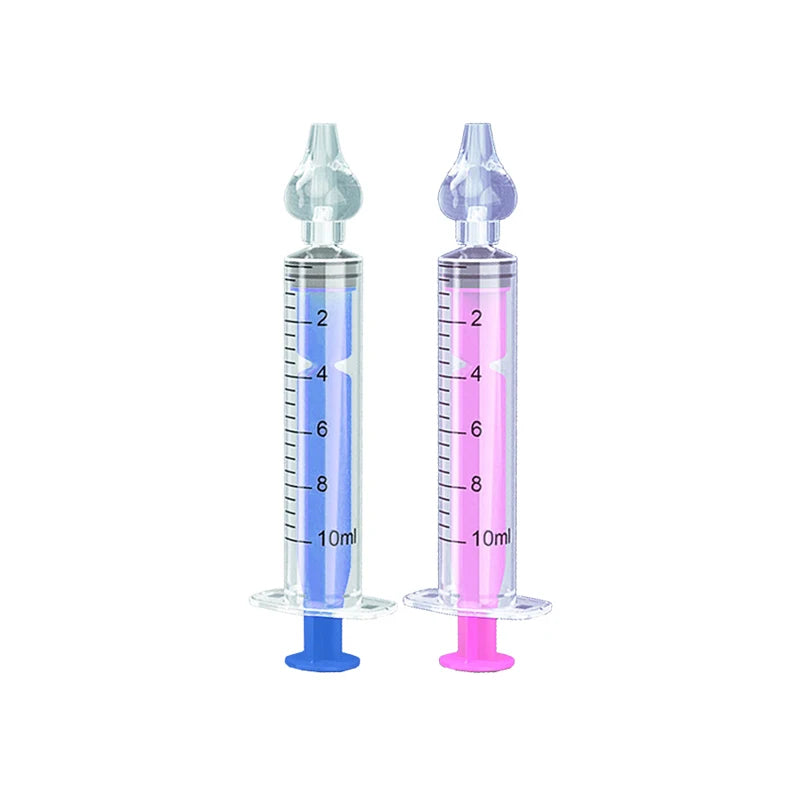 Silicone Baby Nasal Aspirator Syringe Nose Cleanser