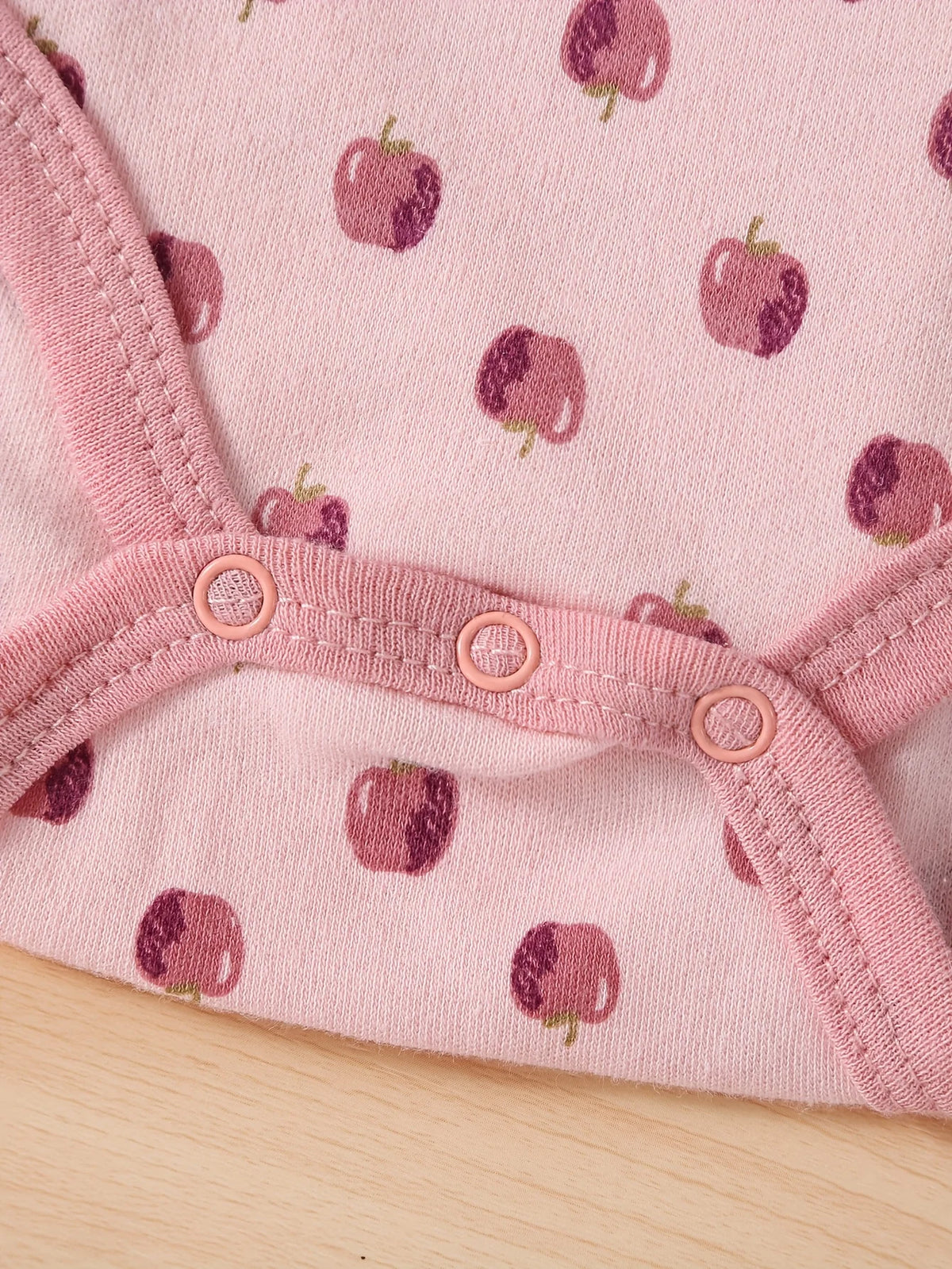 Payifang Baby Girl Cotton Knit Jumpsuit With Embroidery