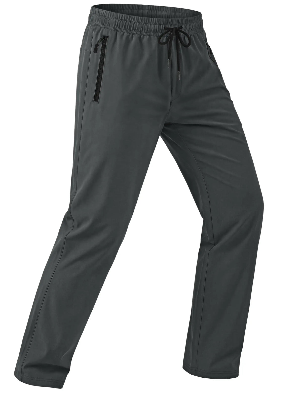 Men's Lightweight Hiking Pants Quick Dry Stretch Joggers with Zipper Pockets for Running Golf Workout Outdoor Travel Casual Wear