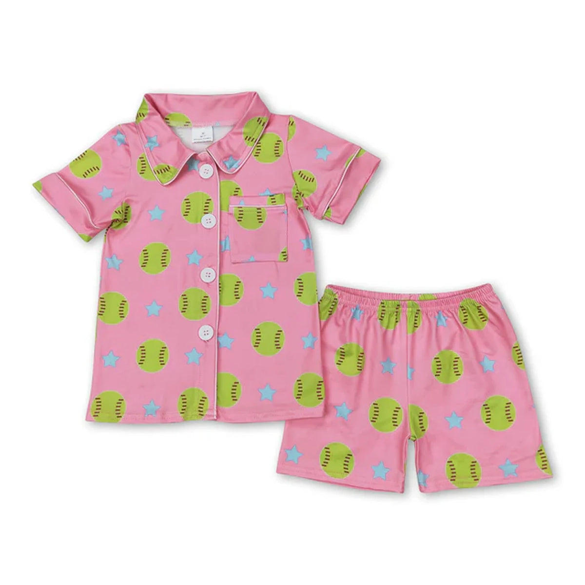 Toddler Girl Two Piece Summer Outfit Set Plaid Leopard Print