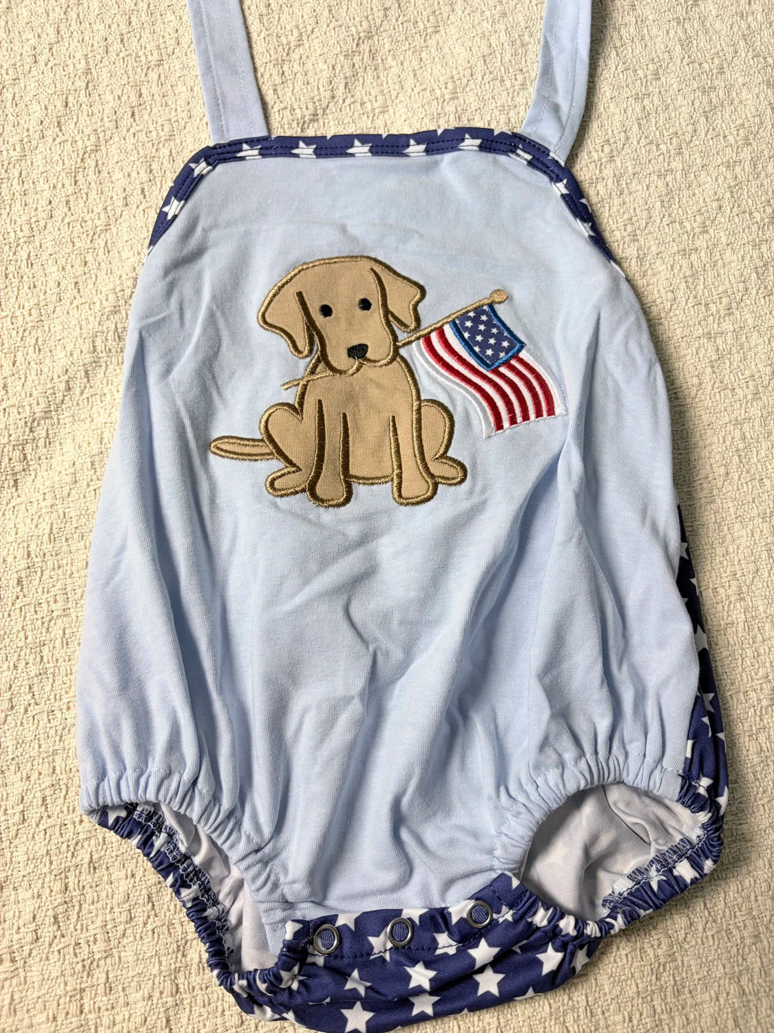 Patriotic Puppy Outfits Fourth Of July Matching Baby Toddler Sets Cotton