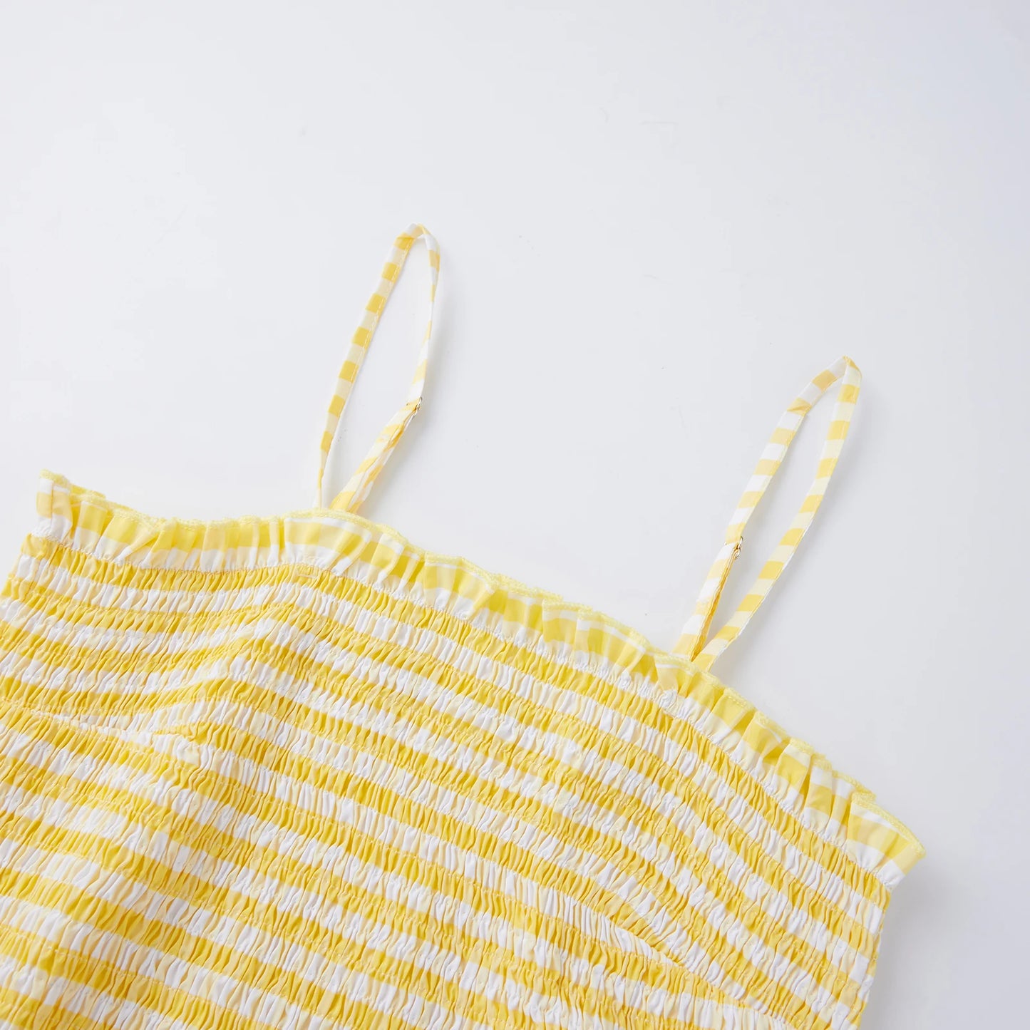Fashion Tank Tops Smocked Tank Print Spaghetti Strap Camisoles Strap Smocked Sleeveless Spaghetti-Strap Top Rated
