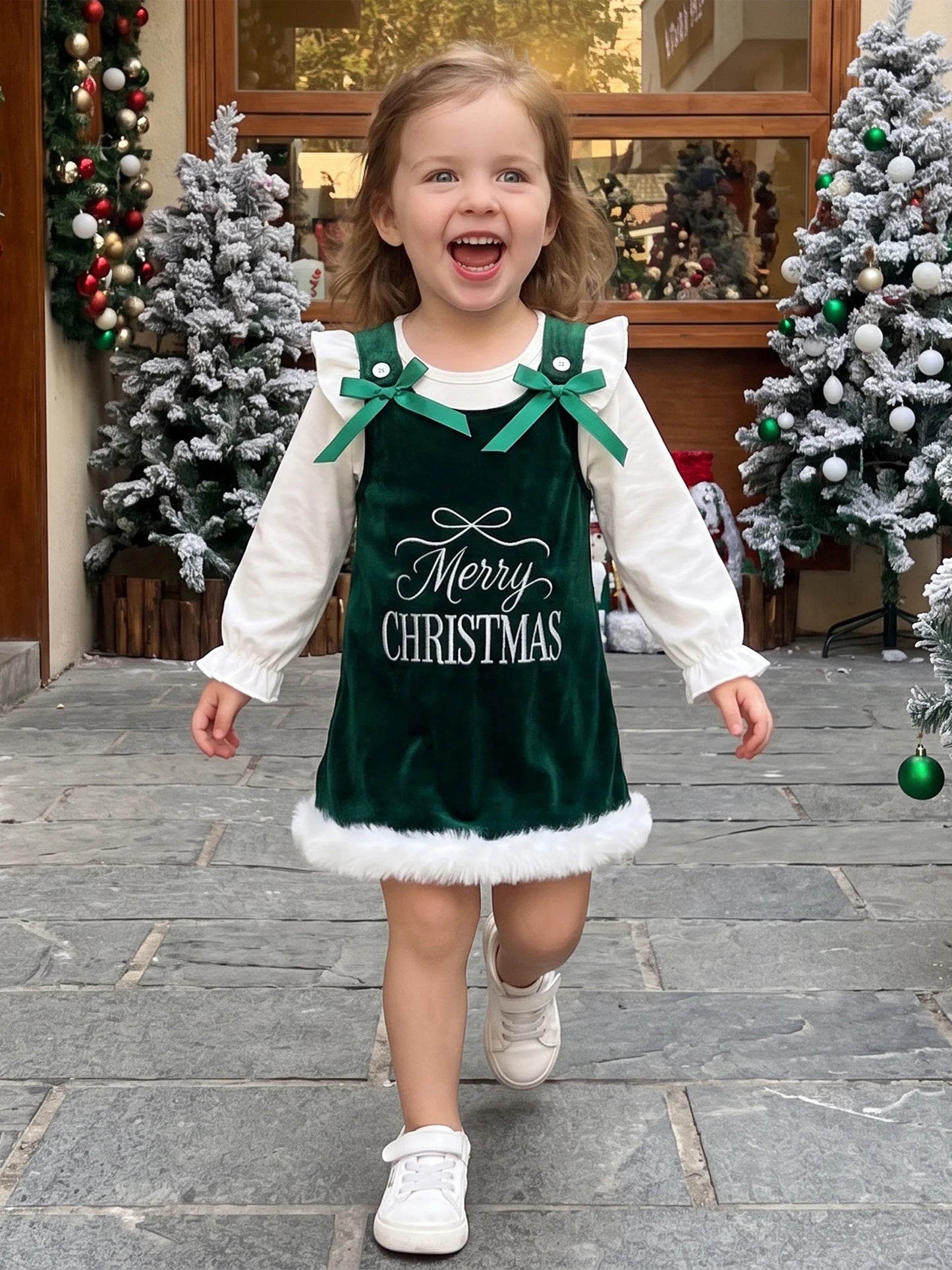 Tops Velvet Overalls Christmas Dress Sleeve Christmas Outfits Long Christmas Outfits Outfits Overalls