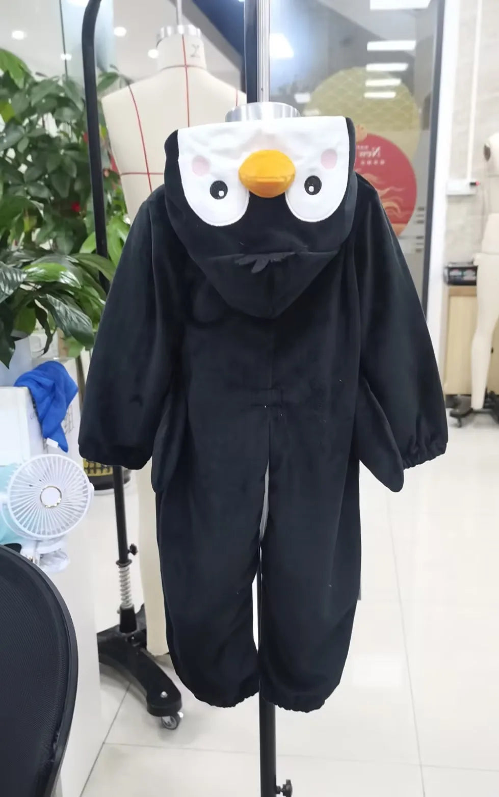 Pudcoco Winter Baby Hooded Long Sleeve Plush Zipper Romper