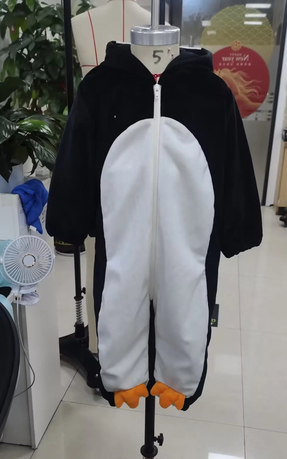 Pudcoco Winter Baby Hooded Long Sleeve Plush Zipper Romper