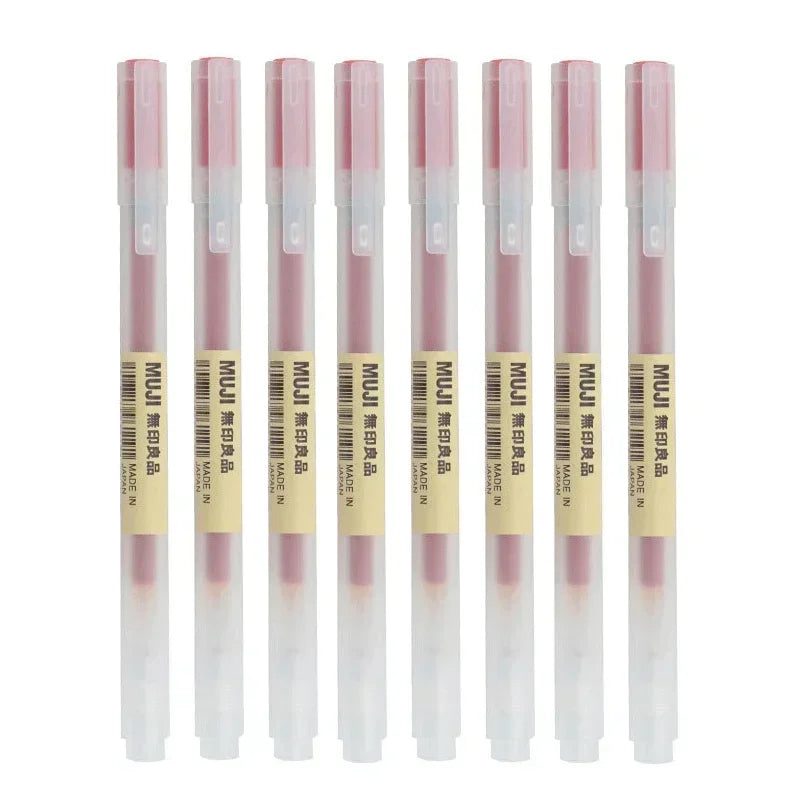 TopQuality Gel PenSet 6 Or 8 Pcs Office School Japan