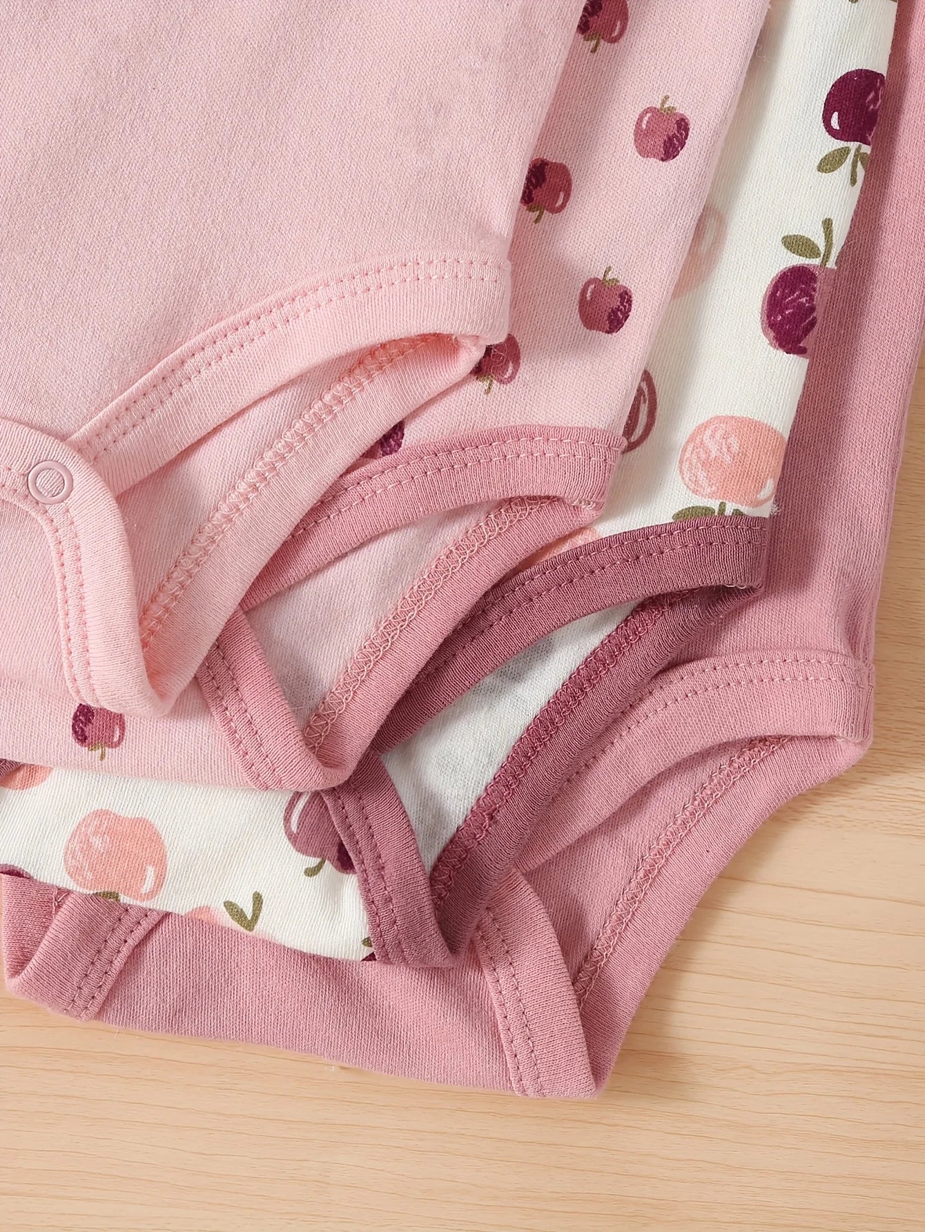 Payifang Baby Girl Cotton Knit Jumpsuit With Embroidery