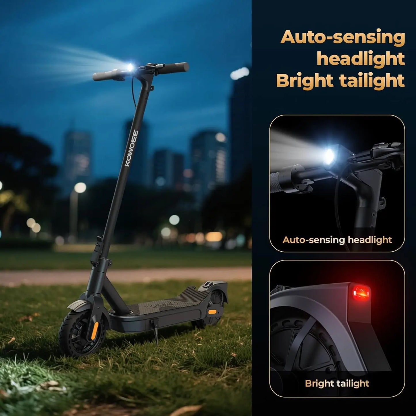 HeroPick 500W Electric Scooter E8 Pro Foldable with 20-Mile Range