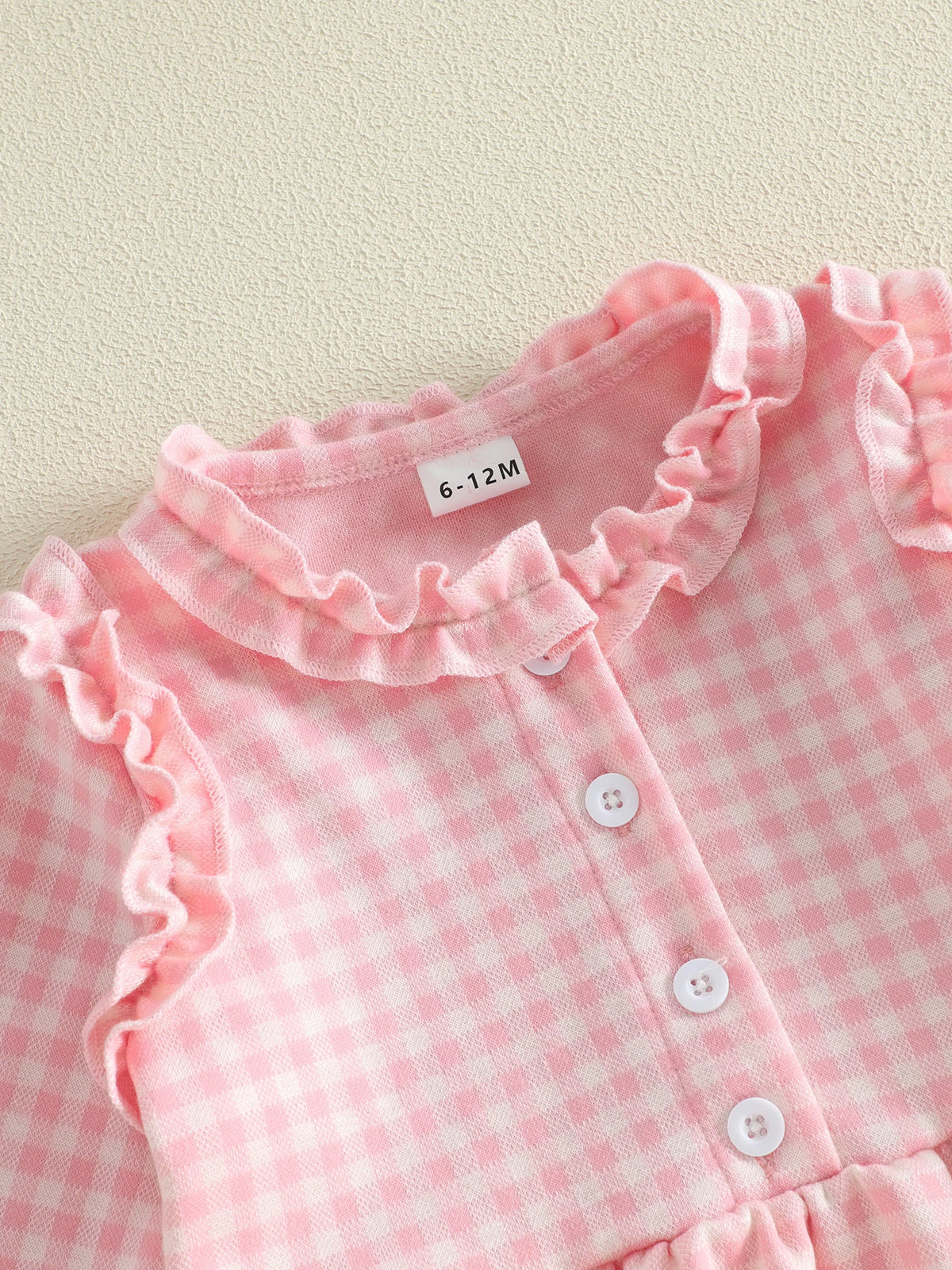 Girls Fall Plaid Bell Bottom Outfit Set With Long Sleeve Top