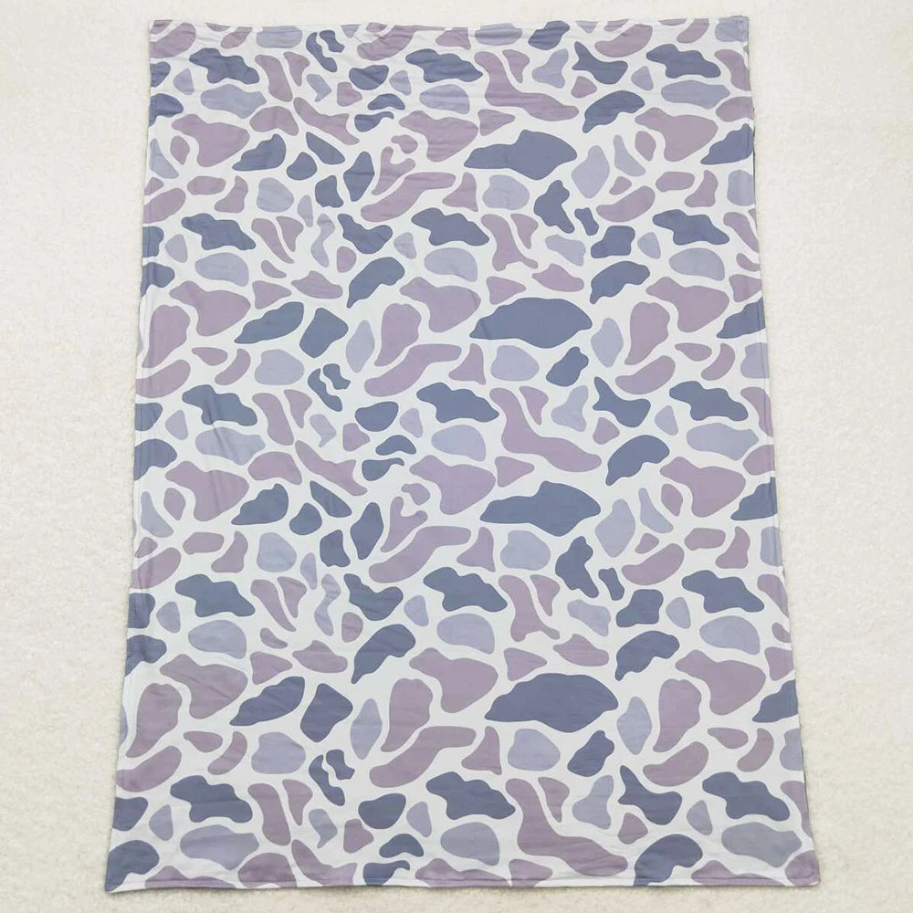 NEW Fashion Baby Kids Children Blankets Boutique Toddler Girls Pink Bows Camouflage Minky Blankets Infant Baby Minky Blankets