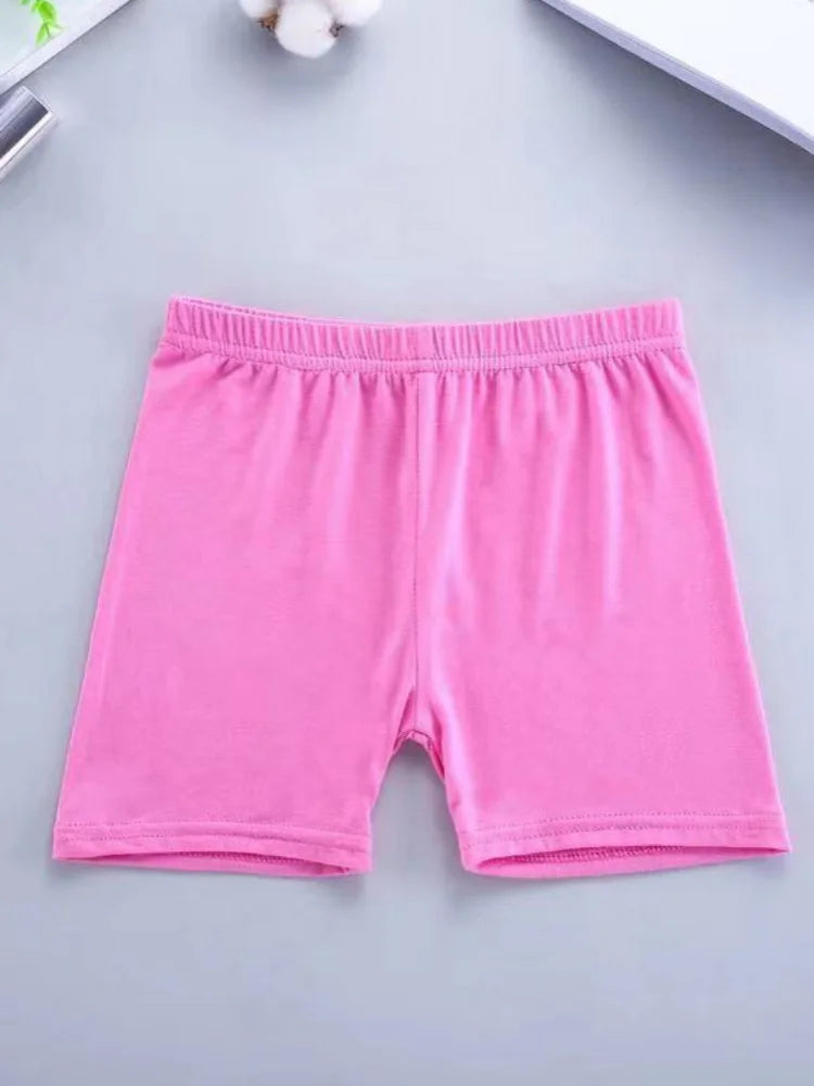Girls Safety Shorts And Cotton Leggings Beachwear For Ages 2-13