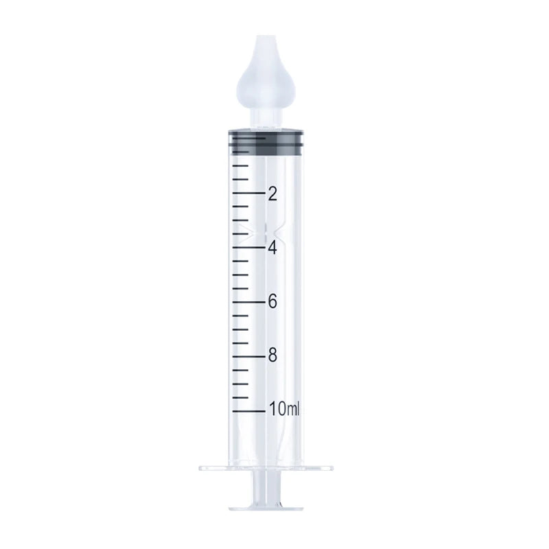 Silicone Baby Nasal Aspirator Syringe For Gentle Nasal Cleaning