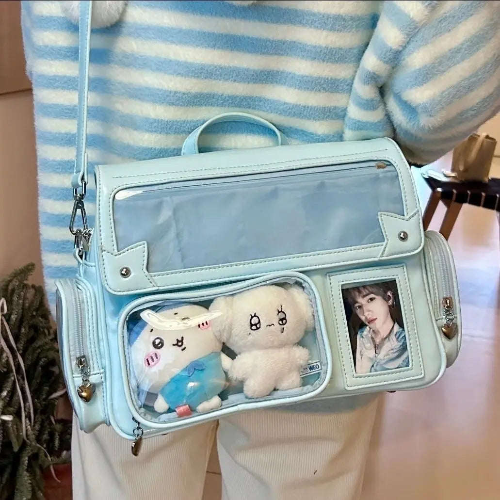 Ita Bag Harajuku Transparent Crossbody Lolita Style Large Capacity
