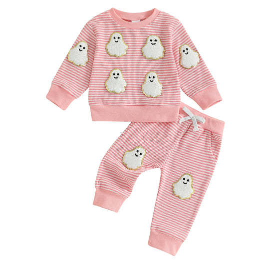 Infant Halloween Costume Black Cat Bat Pattern Hooded Jumpsuit