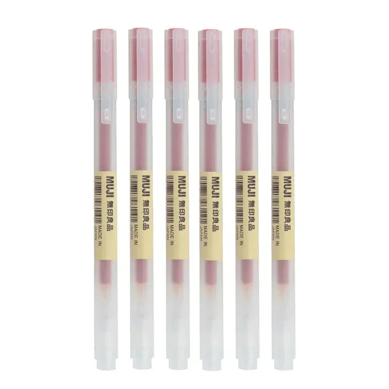 TopQuality Gel PenSet 6 Or 8 Pcs Office School Japan