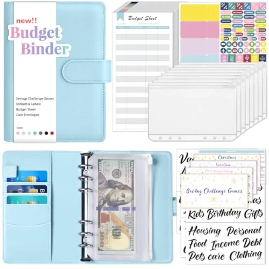 Budget Binder With Money Saving Challenge And Cash Envelopes