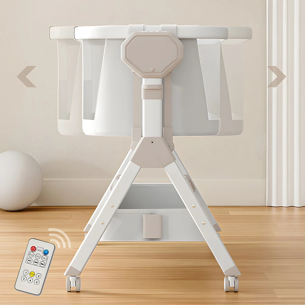 Electric Rocking Bassinet Bedside Sleeper For Newborns
