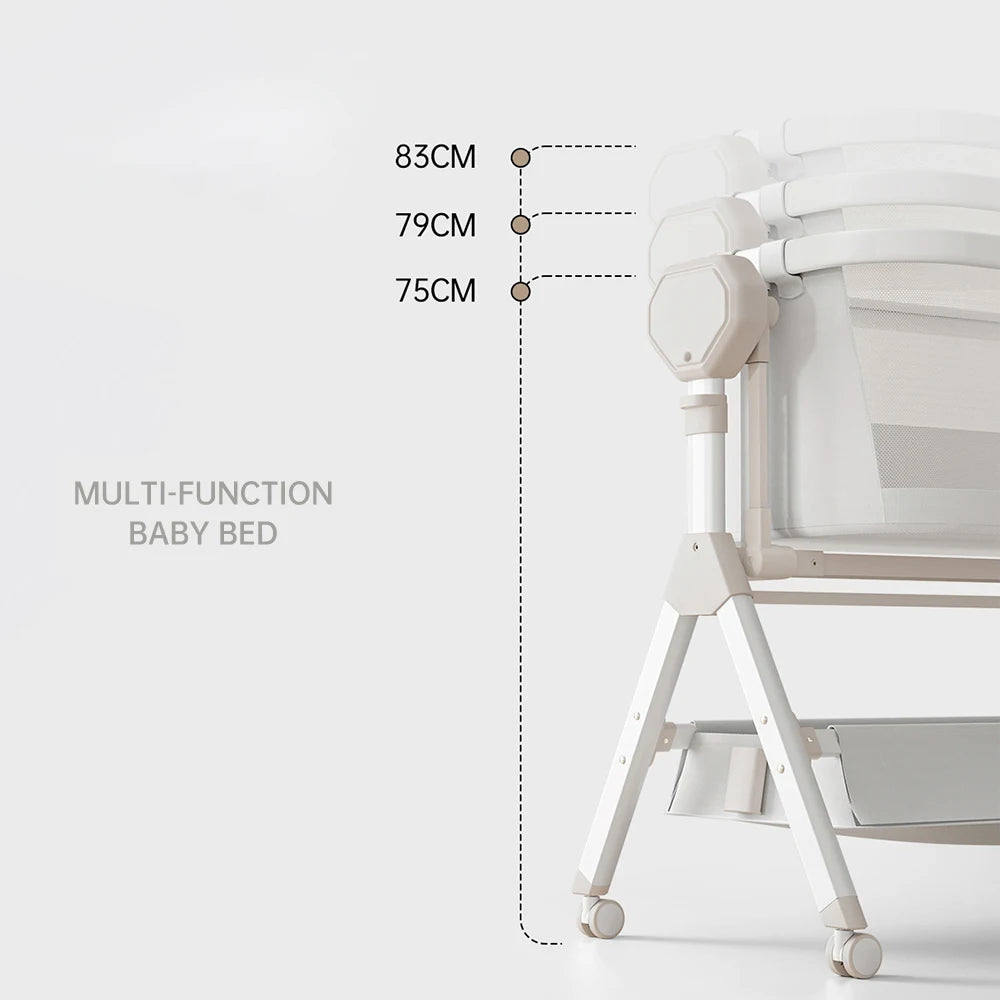 Electric Rocking Bassinet Bedside Sleeper For Newborns