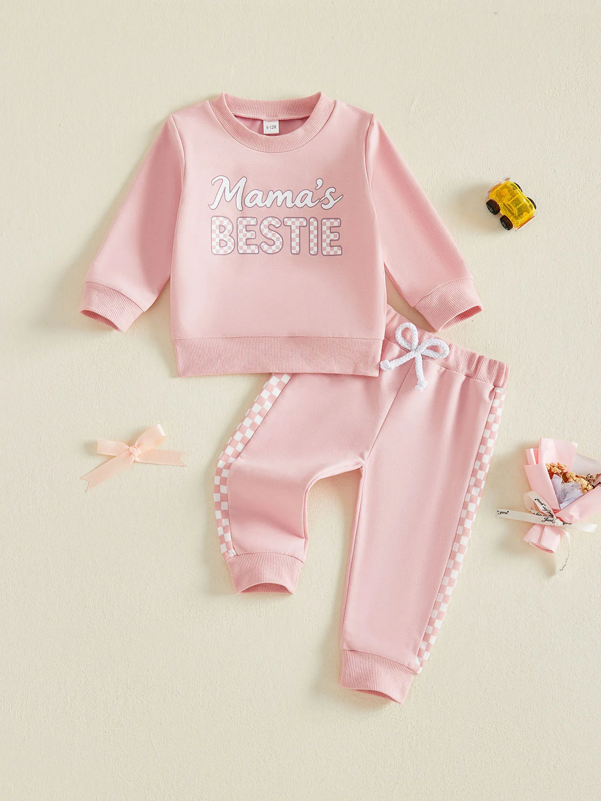 -Jogger Set Toddler Girl Outfit Jogger Pants Set Sleeve Crew Neck Sleeve Long Long Sleeve Crew Toddler Girl Outfit
