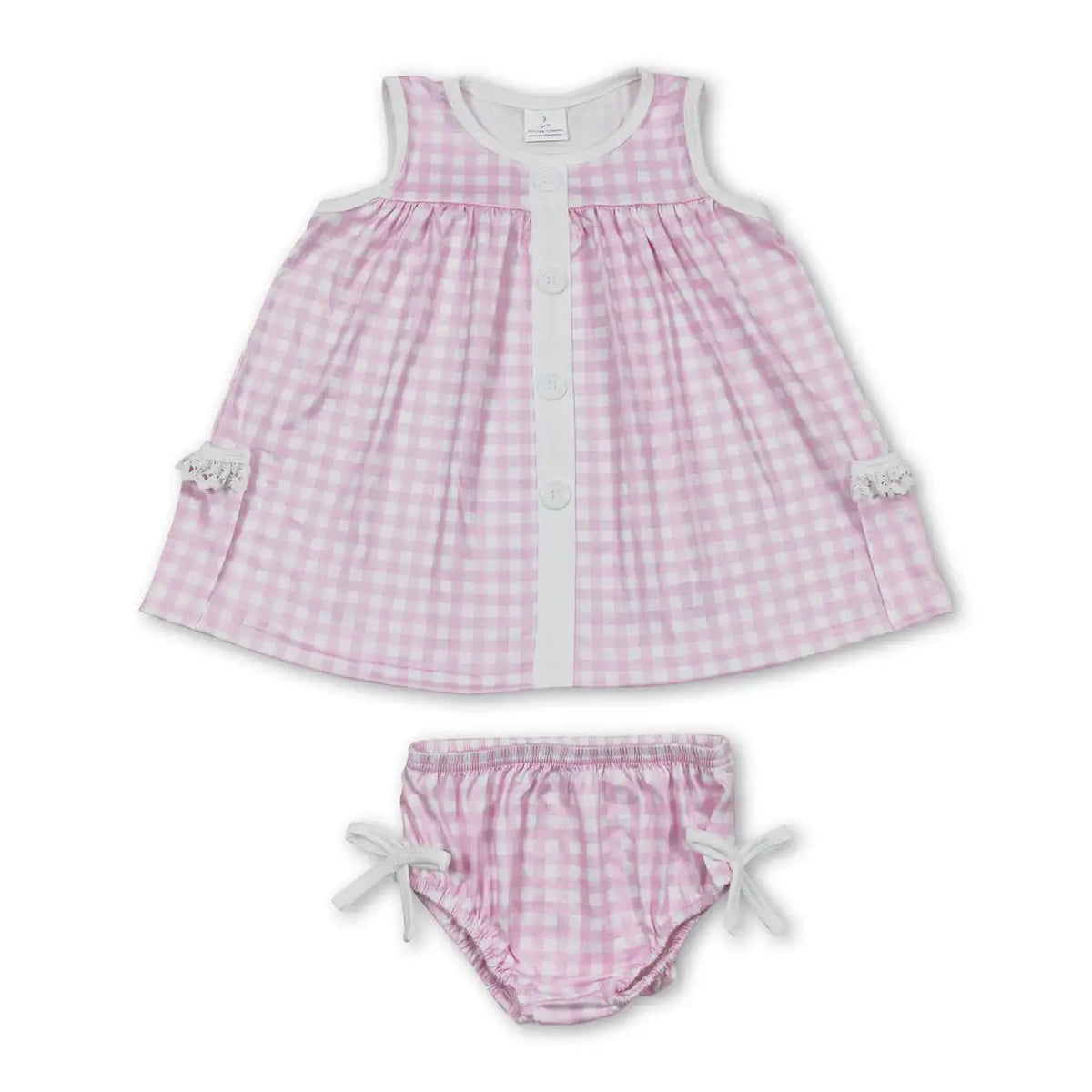 Girls Floral Tunic Top And Bummies Outfit Set For Everyday