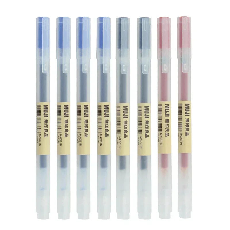 TopQuality Gel PenSet 6 Or 8 Pcs Office School Japan
