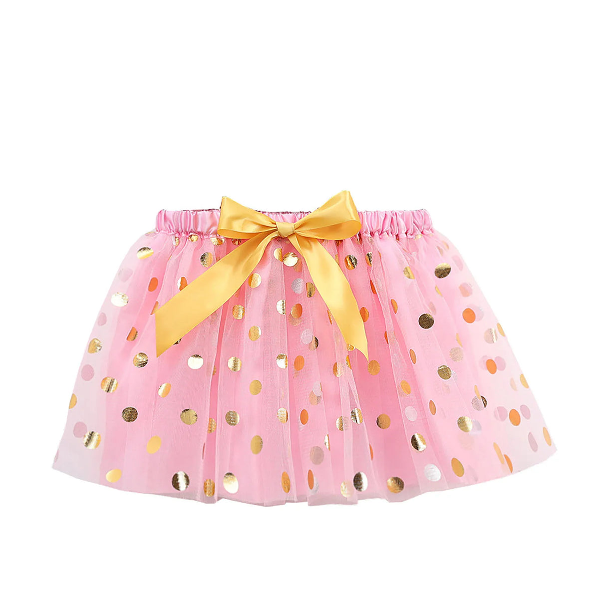 Baby Clothes Winter Girl Girls Skirt Polka Dot Mesh Skirt Holiday Party Dance Performance Skirt Ballet Tutu Girls Swing Dress 16
