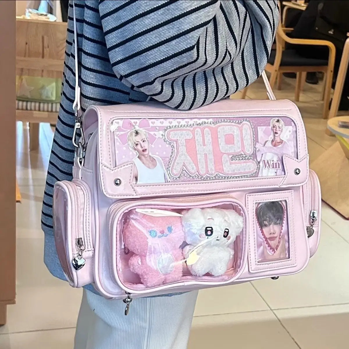 Ita Bag Harajuku Transparent Crossbody Lolita Style Large Capacity