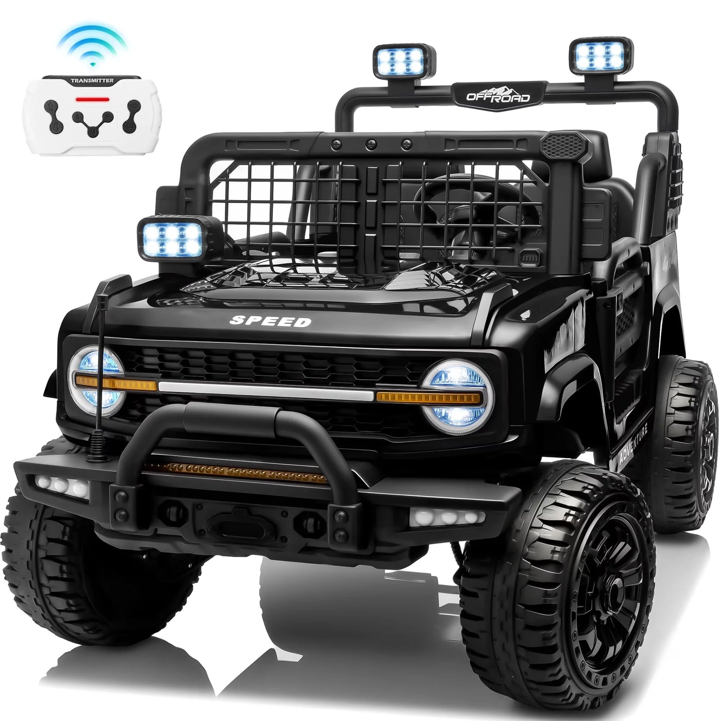 JoyRacer 24V Remote Control Two Seater Electric Ride On Truck