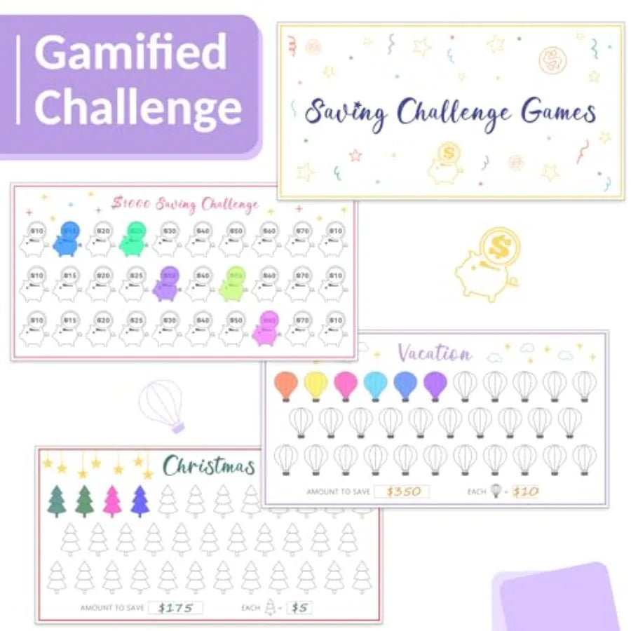 Budget Binder With Money Saving Challenge And Cash Envelopes