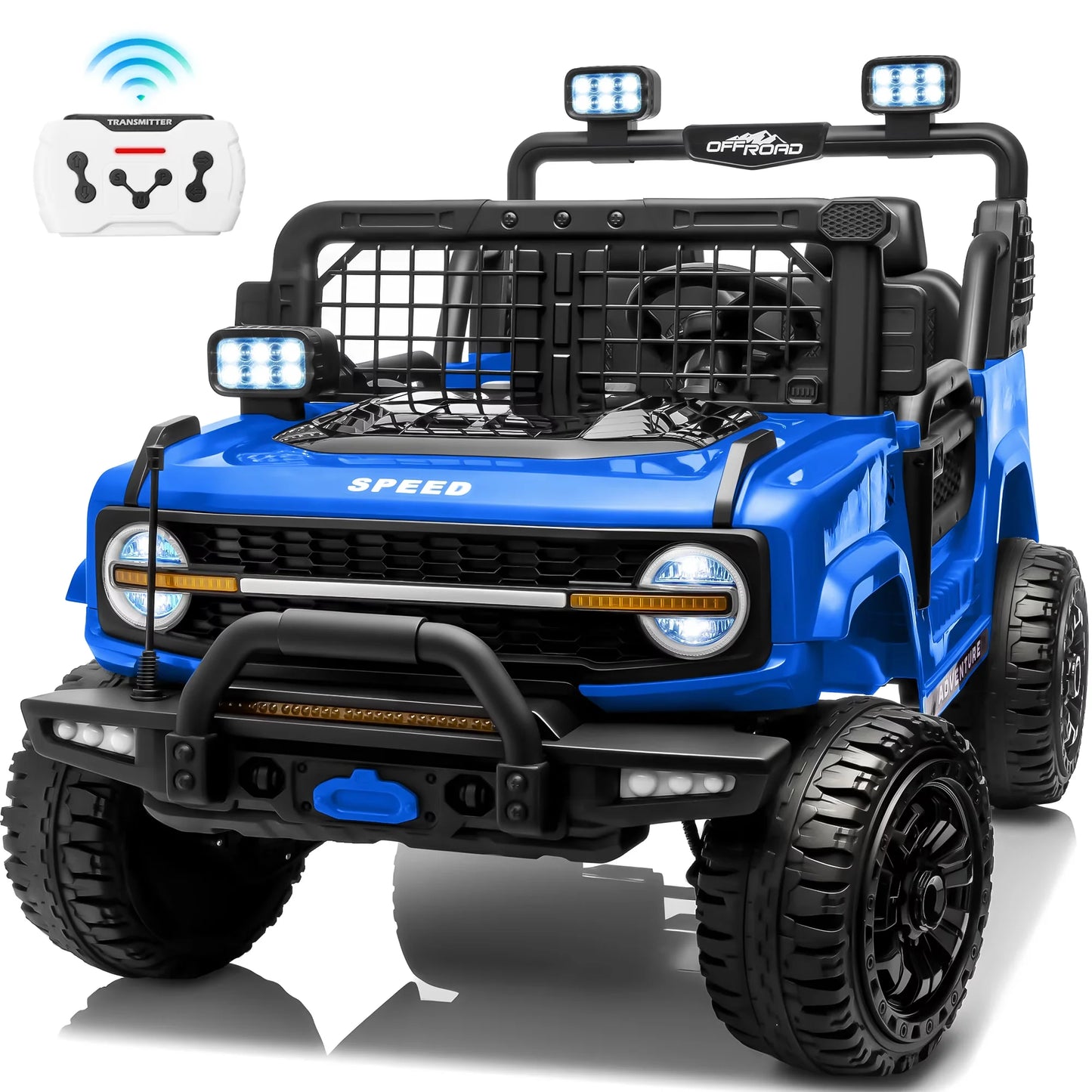 JoyRacer 24V Remote Control Two Seater Electric Ride On Truck