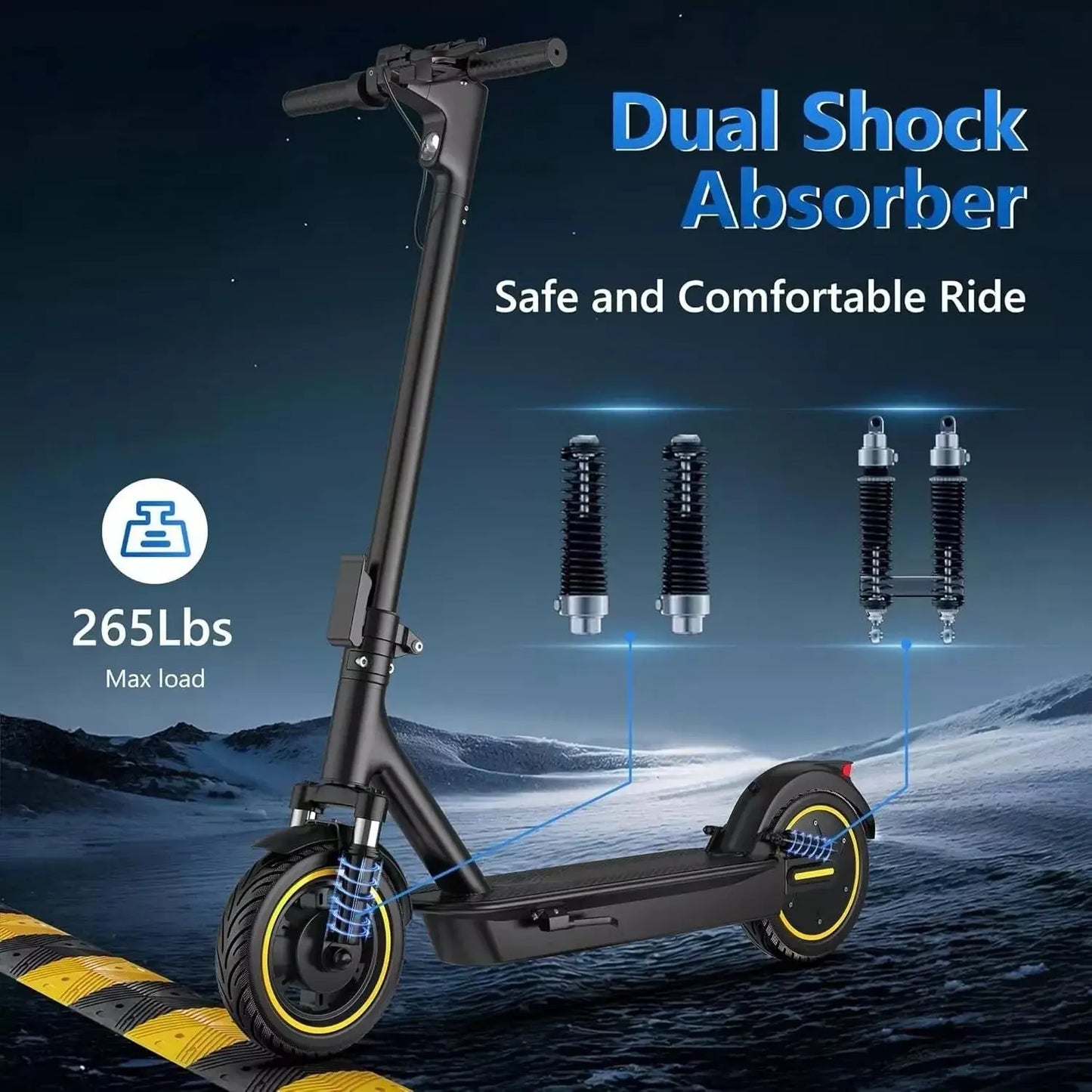 AOVOPRO ESMAX Electric Scooter 500W Folding Smart App