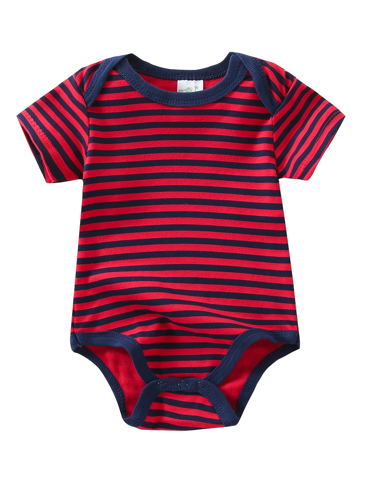 Baby Boy Breathable Cotton Short Sleeve Rompers Bodysuits Set