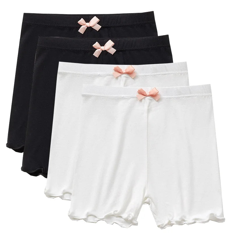 Girls Dance Shorts For Play Safety Pants Under Dress Skirt