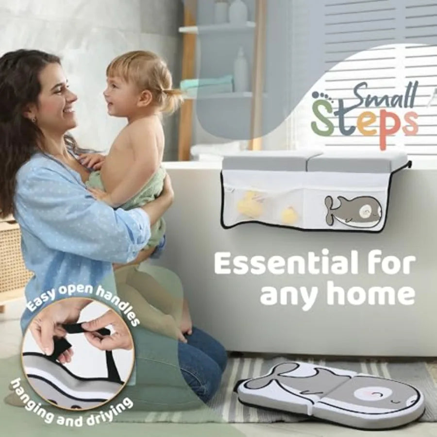 Bath Kneeler and Elbow Rest Pad Set With Memory Foam