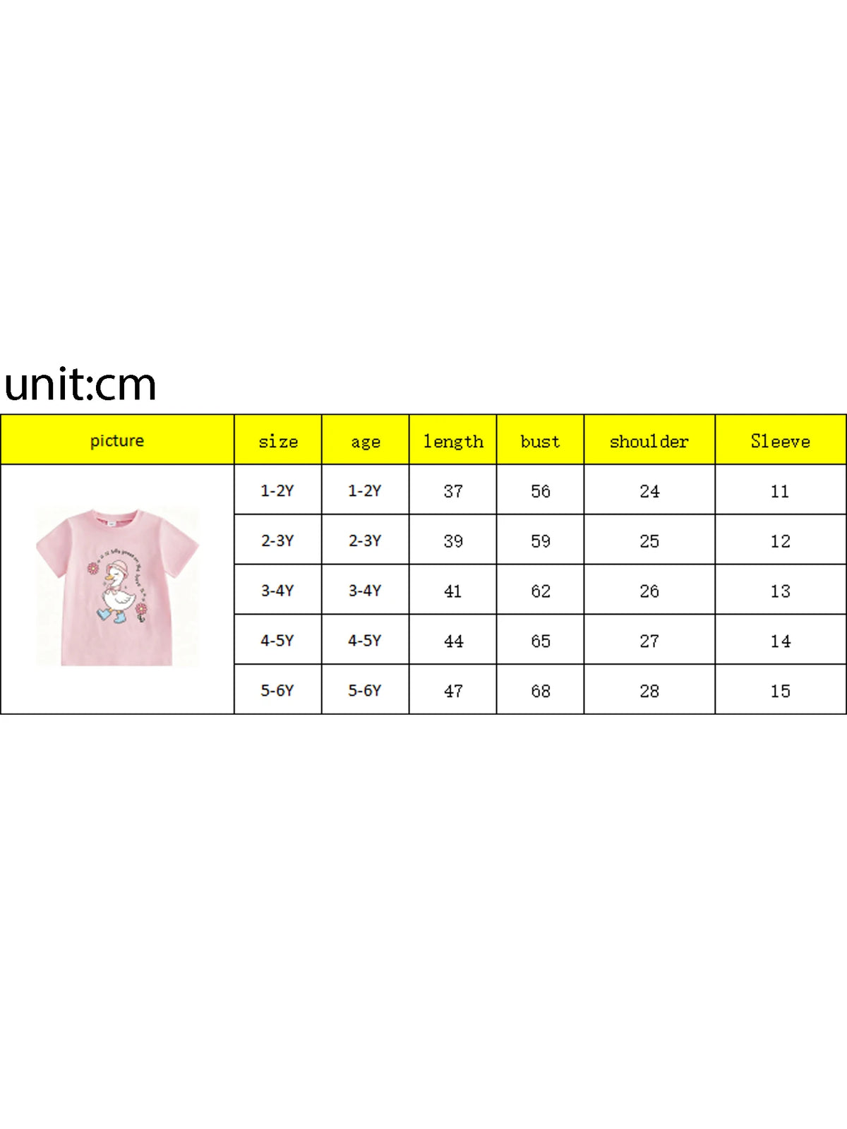 Goose Raccoon Print Sleeve Tops T Shirts Goose Neck Short Girls Summer T Shirts Goose Raccoon Print Crew Crew Neck Short Goose