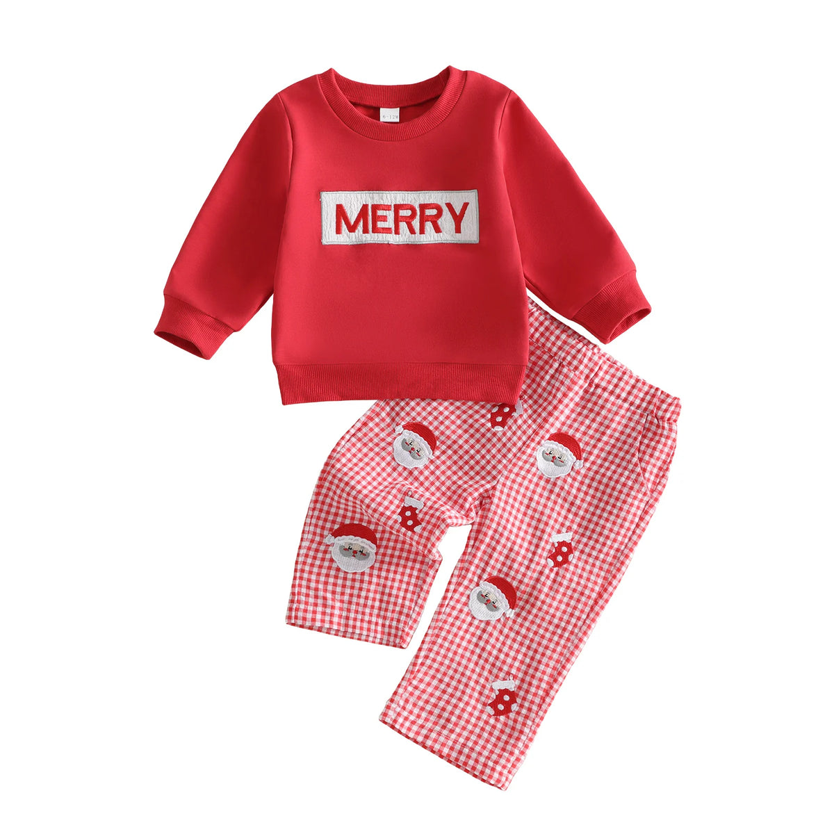 Outfit Long Christmas Outfit Long Outfit Plaid Pants Toddler With Long Sleeve High Quality Toddler Baby Christmas