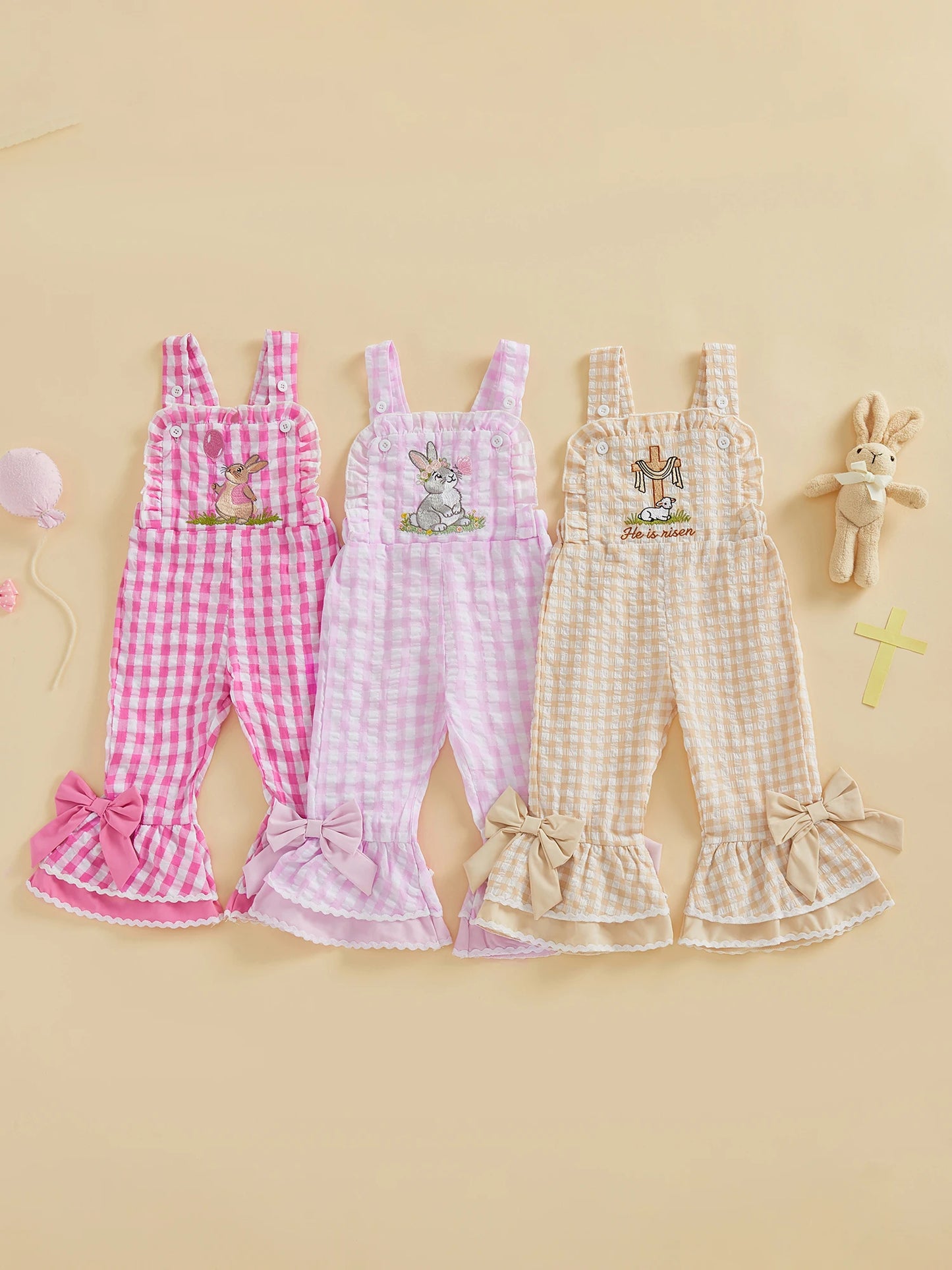 Adorable Baby Girls Floral Ruffle Romper Set With Bow Headband