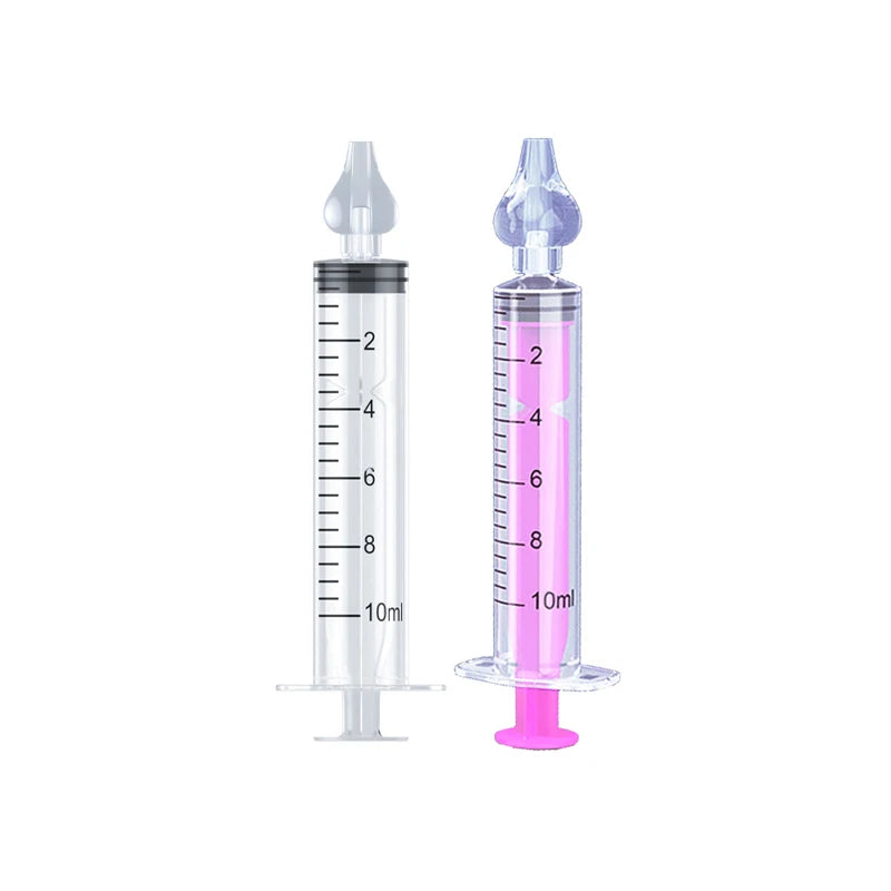 Silicone Baby Nasal Aspirator Syringe For Gentle Nasal Cleaning
