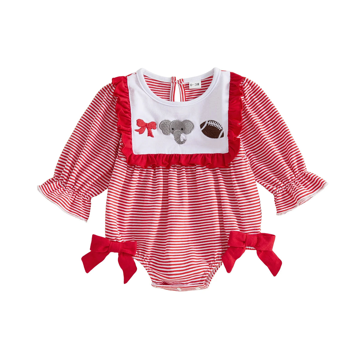 Long Sleeve Ruffled Girl Baby Girl Fall Long Sleeve Fall Cape Romper Stripe Professional Baby Girl Fall