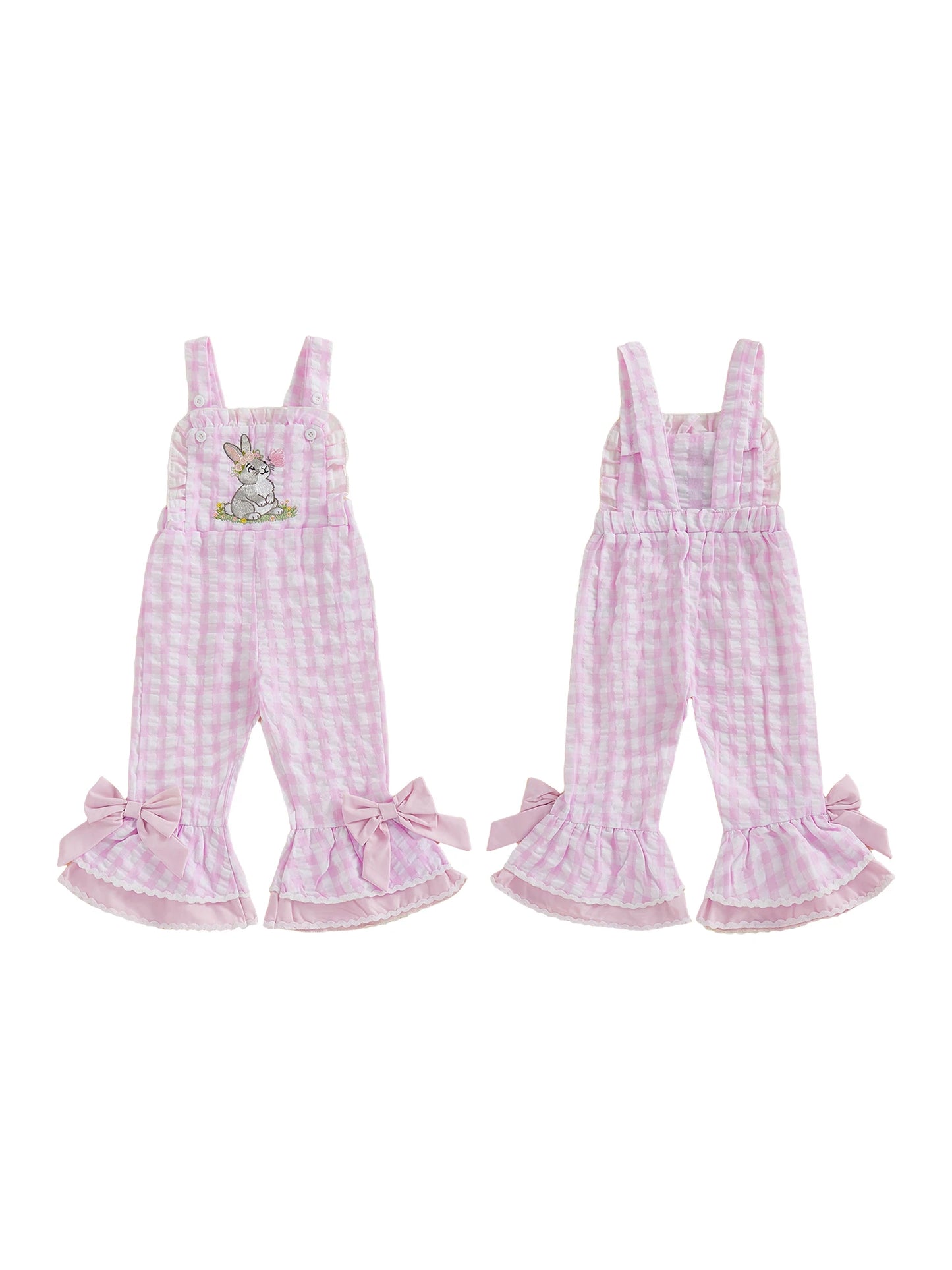 Adorable Baby Girls Floral Ruffle Romper Set With Bow Headband