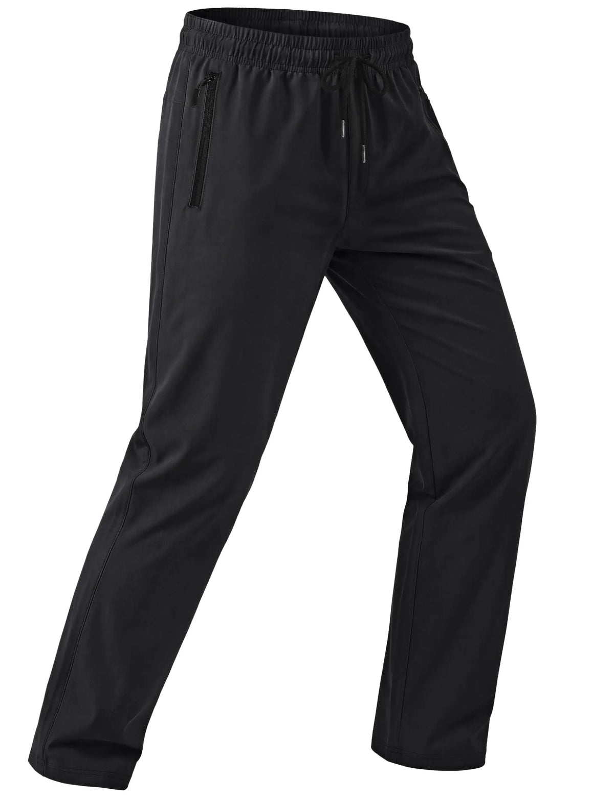 Men's Lightweight Hiking Pants Quick Dry Stretch Joggers with Zipper Pockets for Running Golf Workout Outdoor Travel Casual Wear
