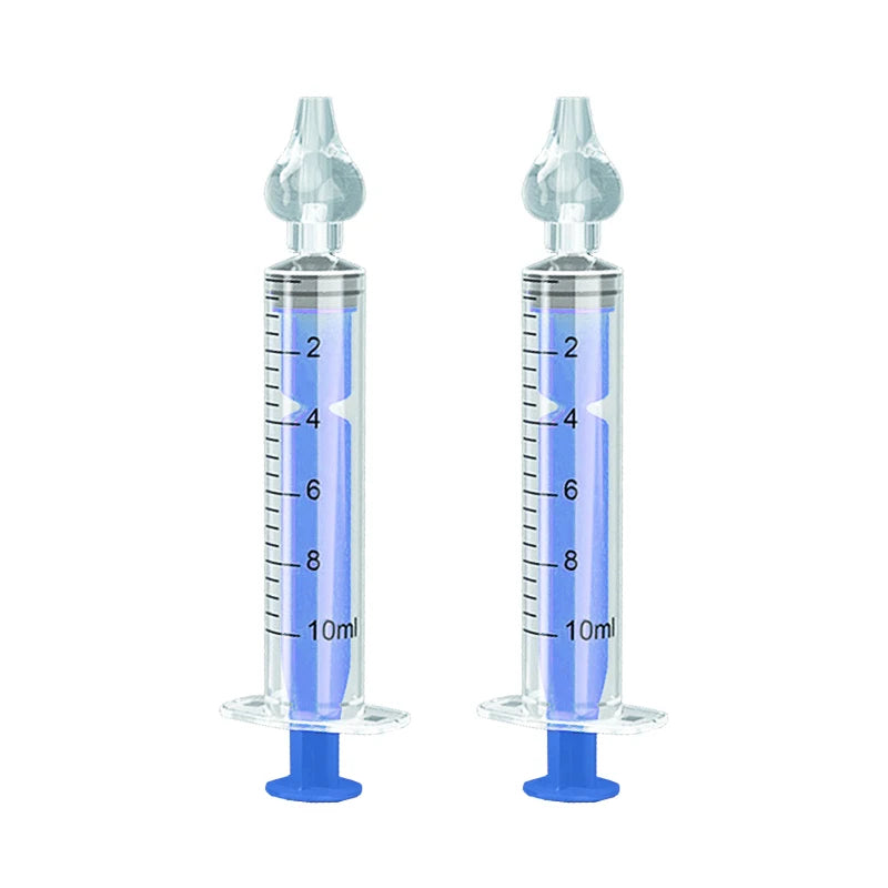 Silicone Baby Nasal Aspirator Syringe For Gentle Nasal Cleaning